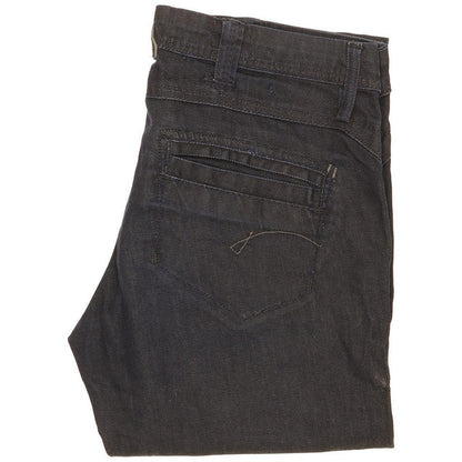 G-Star Women Navy Straight Slim Stretch Jeans W28 L33