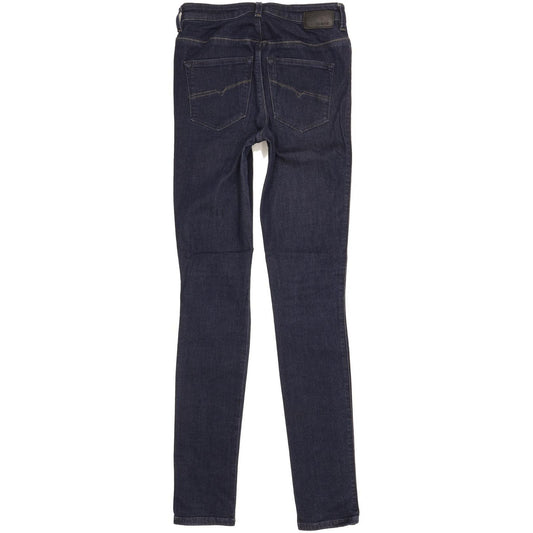 Diesel Skinzee-High Women Navy Skinny Slim Stretch Jeans W27 L32
