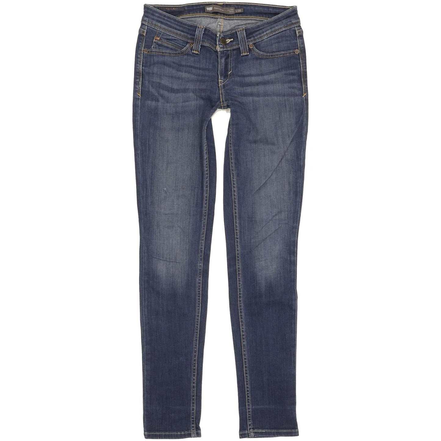 Levi's Demi Curve Women Blue Skinny Slim Stretch Jeans W25 L31