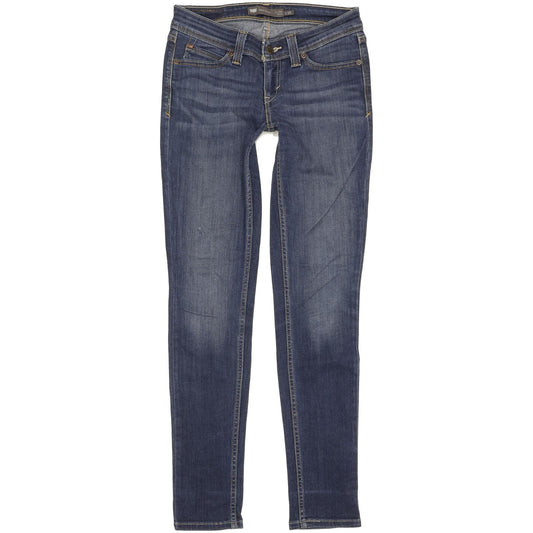 Levi's Demi Curve Women Blue Skinny Slim Stretch Jeans W25 L31