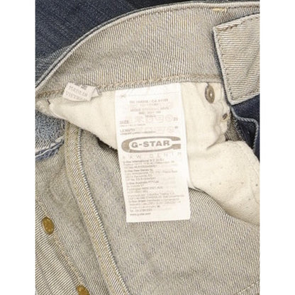 G-Star Midge Women Blue Straight Slim Stretch Jeans W25 L30