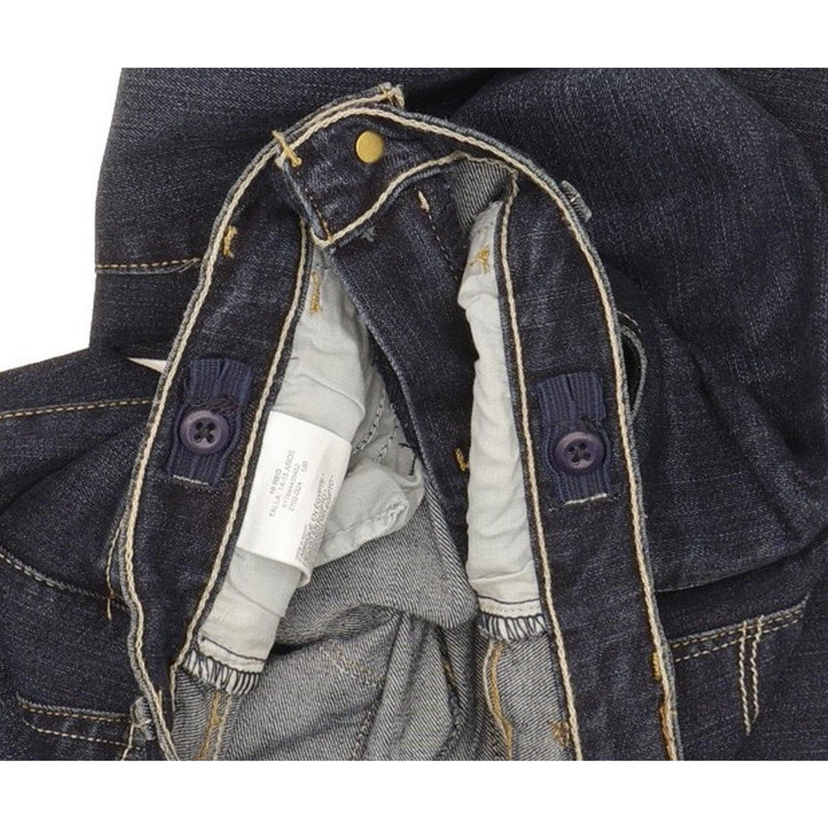 Levi's 710 Super Kids Women Blue Skinny Slim Stretch Jeans W26 L29