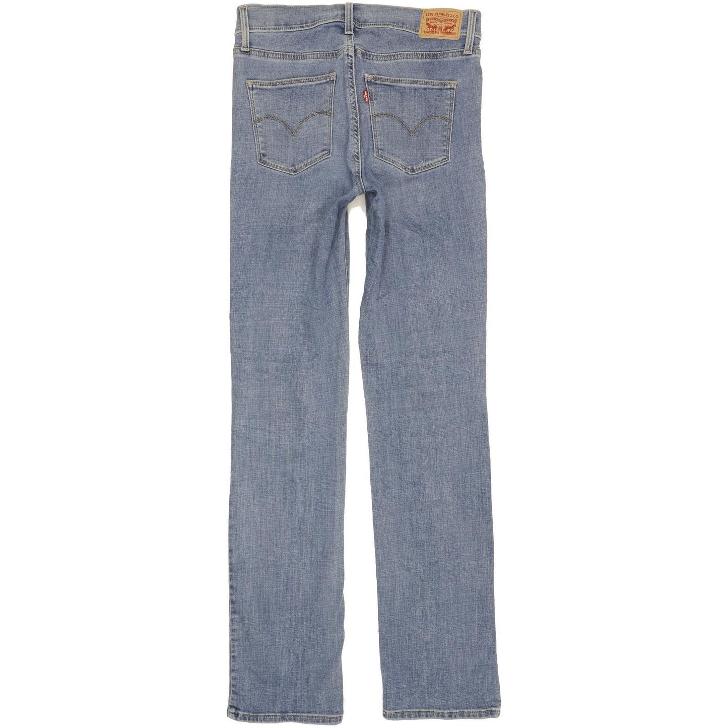 Levi's Slimming Women Blue Straight Slim Stretch Jeans W29 L34