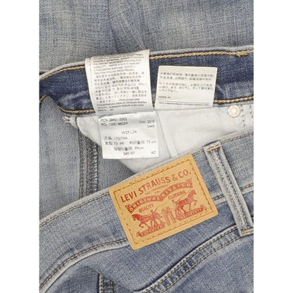 Levi's Slimming Women Blue Straight Slim Stretch Jeans W29 L34