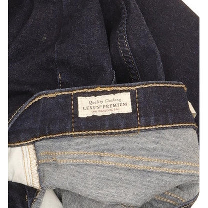 Levi's 710 Super Women Blue Skinny Slim Stretch Jeans W26 L31