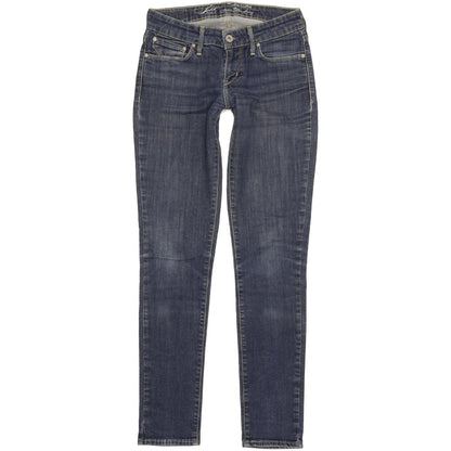 Levi's Demi Curve Women Blue Skinny Slim Stretch Jeans W26 L31