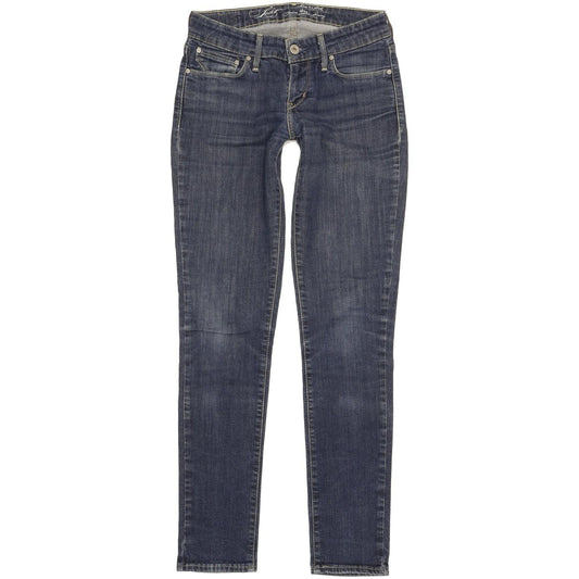 Levi's Demi Curve Women Blue Skinny Slim Stretch Jeans W26 L31