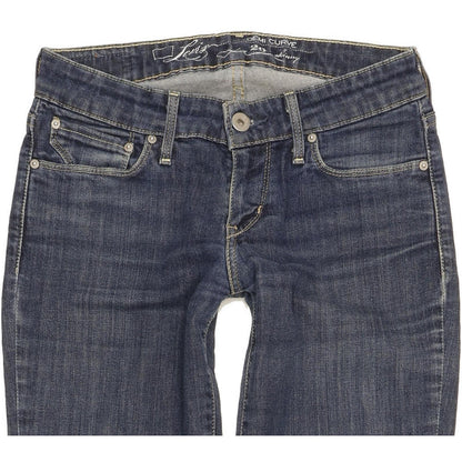 Levi's Demi Curve Women Blue Skinny Slim Stretch Jeans W26 L31