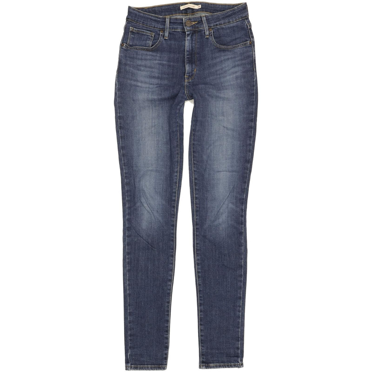 Levi's 721 Women Blue Skinny Slim Stretch Jeans W28 L32