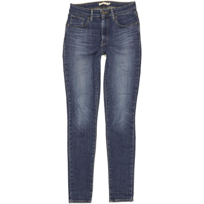 Levi's 721 Women Blue Skinny Slim Stretch Jeans W28 L32