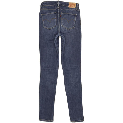 Levi's 721 Women Blue Skinny Slim Stretch Jeans W28 L32
