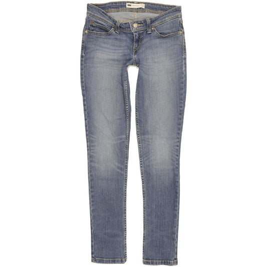 Levi's Demi Curve Women Blue Skinny Slim Stretch Jeans W27 L31