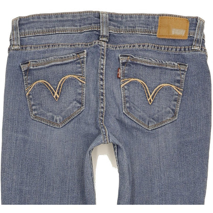 Levi's Demi Curve Women Blue Skinny Slim Stretch Jeans W27 L31