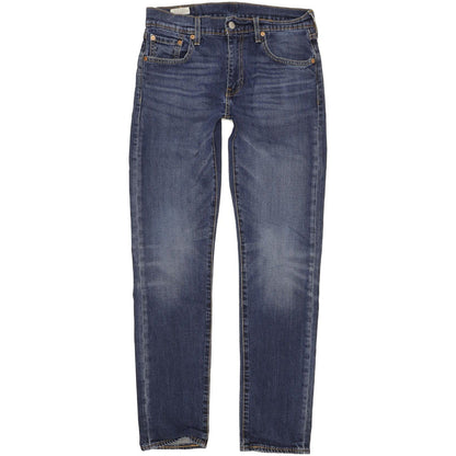 Levi's 502 Men Blue Tapered Regular Stretch Jeans W30 L32
