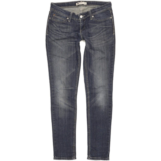 Levi's Demi Curve Women Blue Skinny Slim Stretch Jeans W29 L32