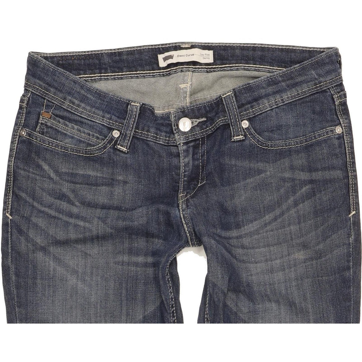 Levi's Demi Curve Women Blue Skinny Slim Stretch Jeans W29 L32