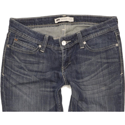 Levi's Demi Curve Women Blue Skinny Slim Stretch Jeans W29 L32