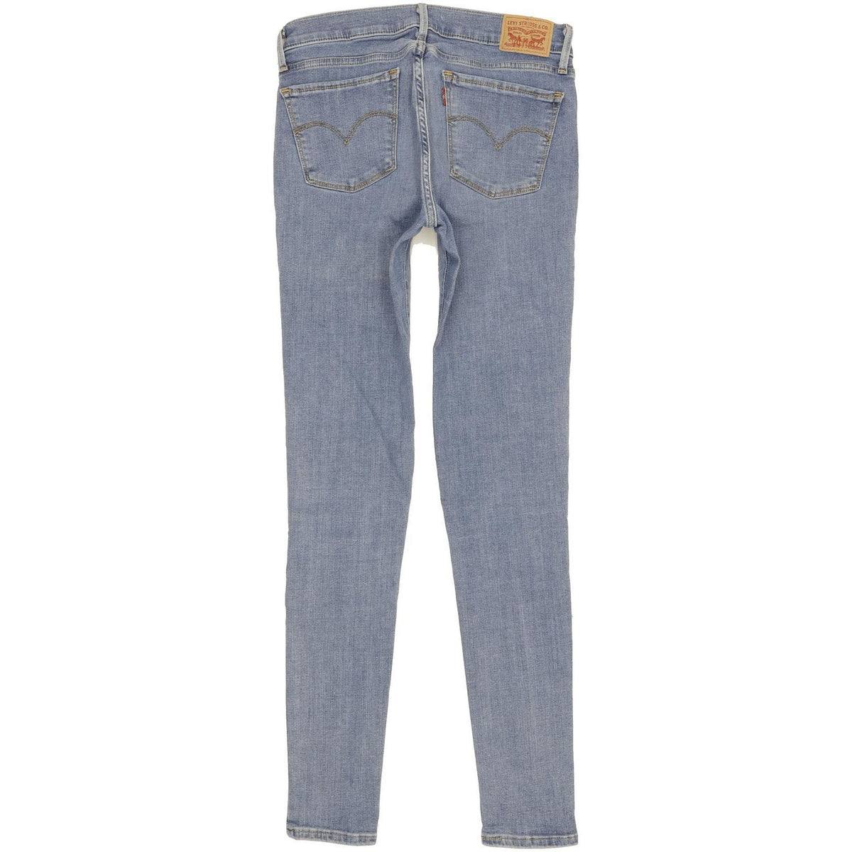 Levi's 710 Super Women Blue Skinny Slim Stretch Jeans W29 L32