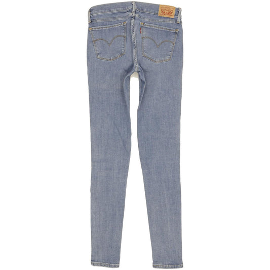 Levi's 710 Super Women Blue Skinny Slim Stretch Jeans W29 L32