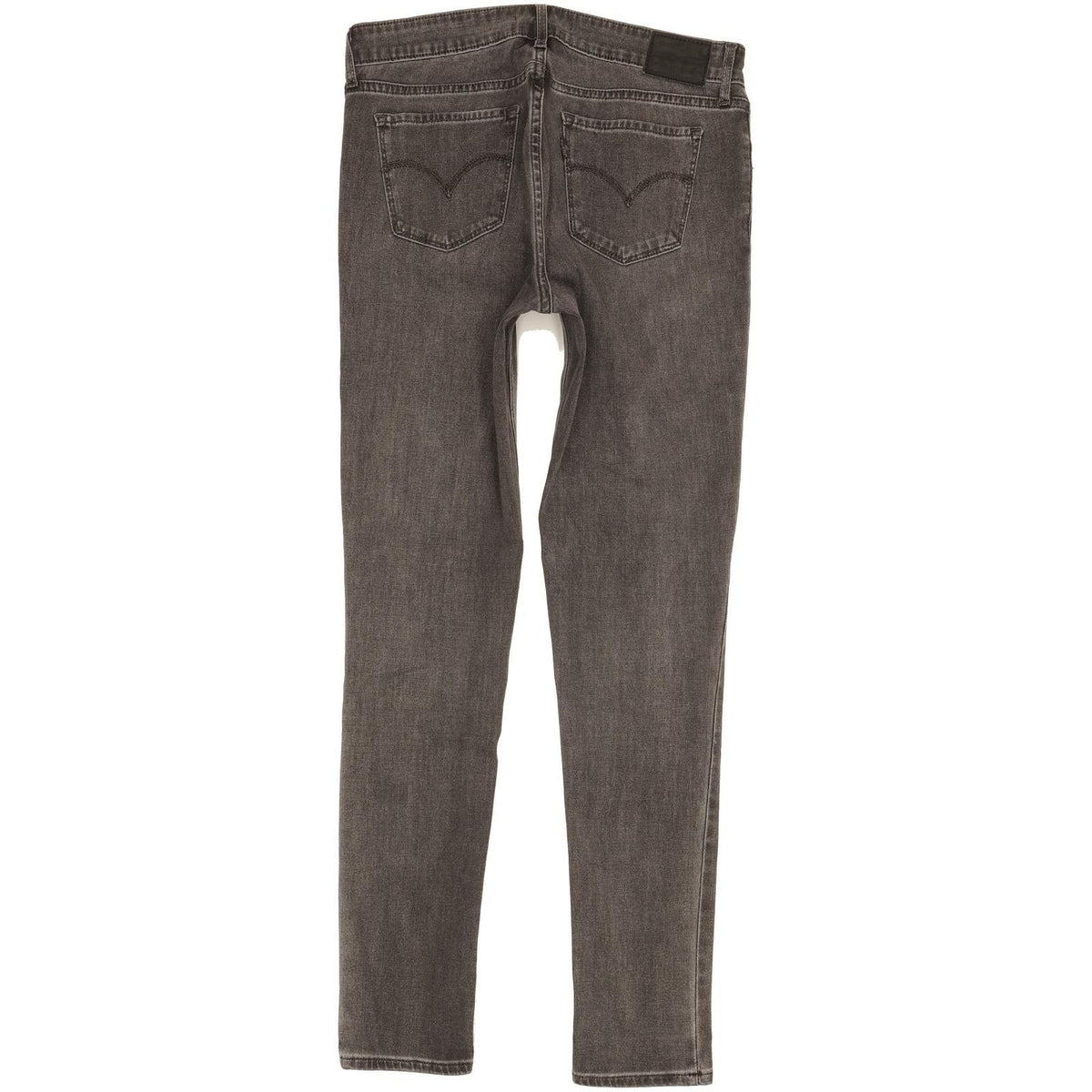 Levi's 711 Women Charcoal Skinny Slim Stretch Jeans W28 L30