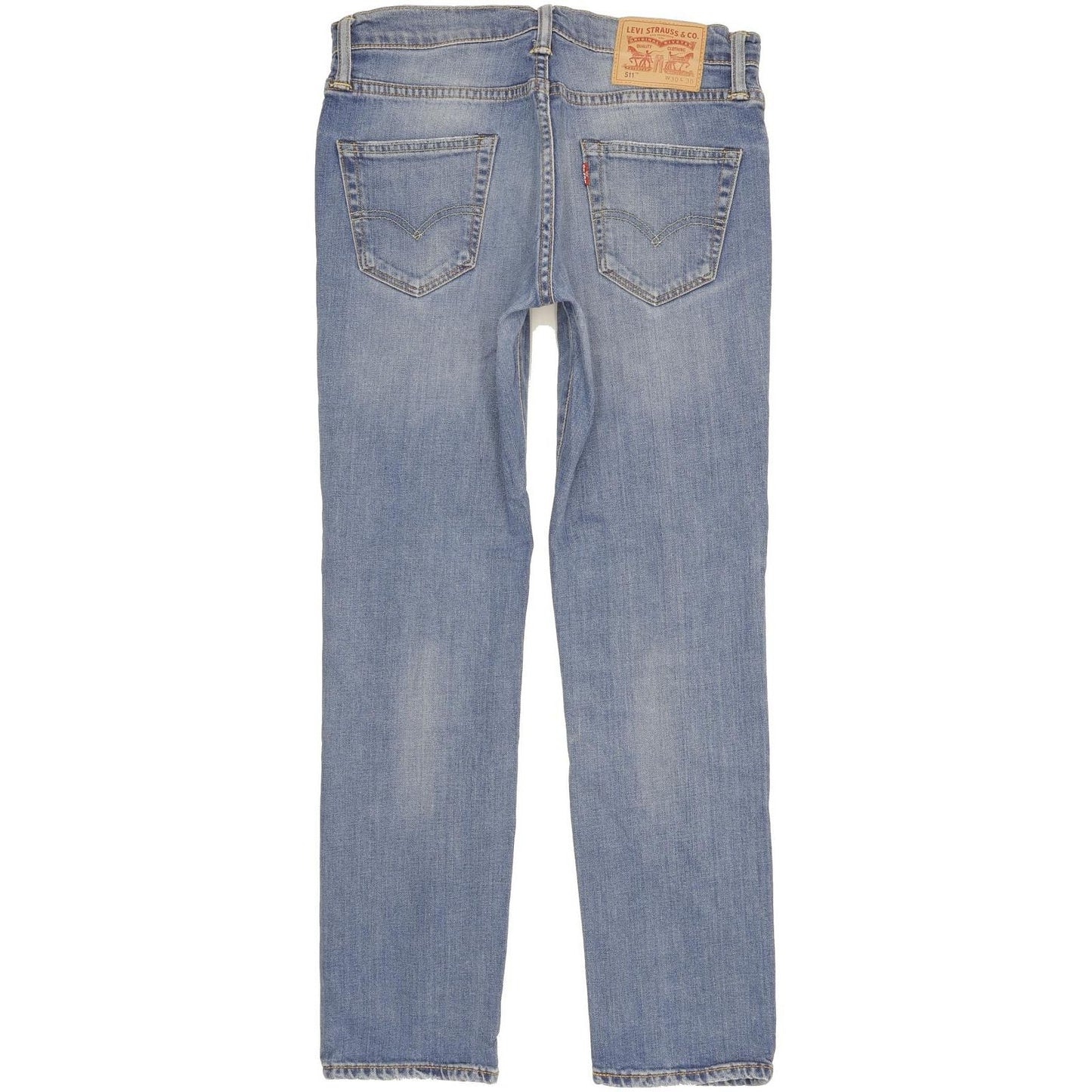 Levi's 511 Men Blue Straight Slim Stretch Jeans W30 L29