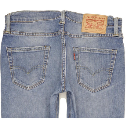 Levi's 511 Men Blue Straight Slim Stretch Jeans W30 L29