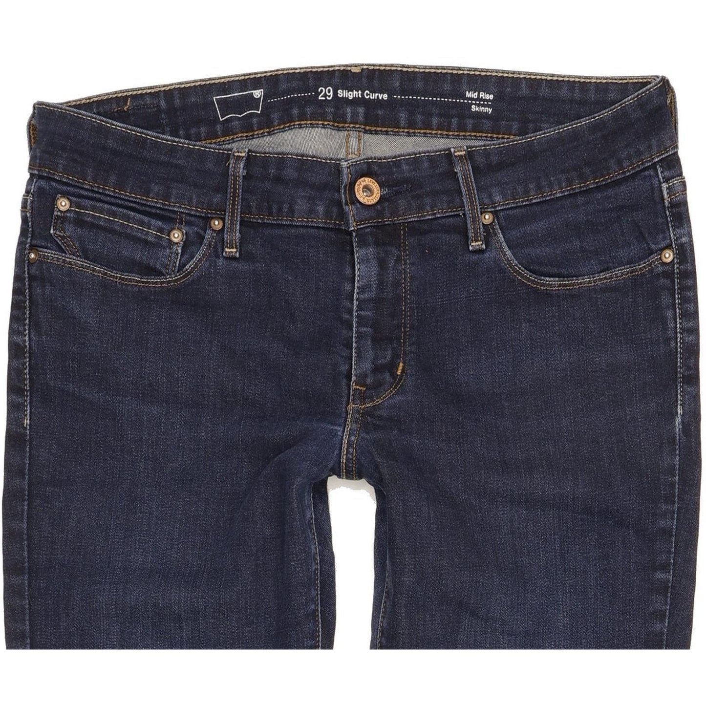 Levi's Slight Curve Women Blue Skinny Slim Stretch Jeans W29 L32