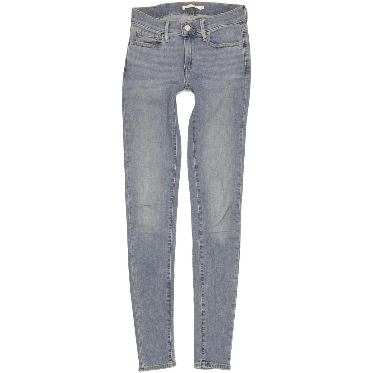 Levi's 710 Super Women Blue Skinny Slim Stretch Jeans W27 L34