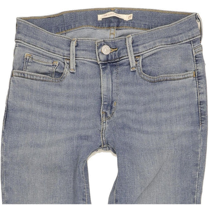 Levi's 710 Super Women Blue Skinny Slim Stretch Jeans W27 L34
