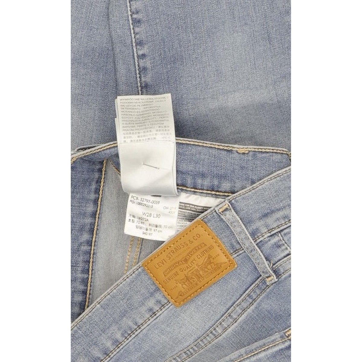 Levi's 720 Women Blue Skinny Slim Stretch Jeans W28 L30