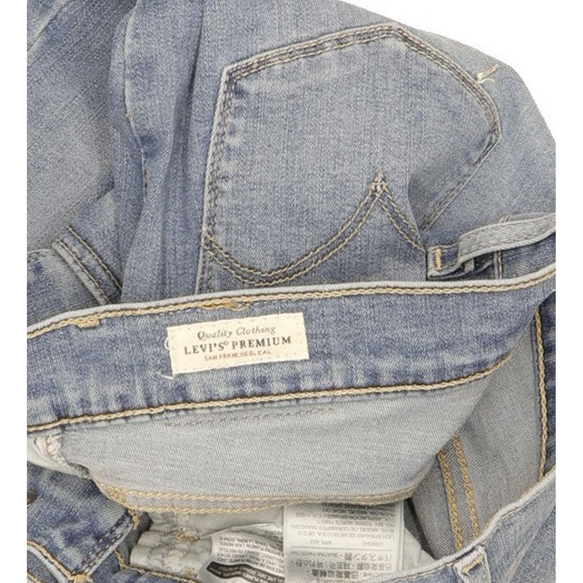 Levi's 720 Women Blue Skinny Slim Stretch Jeans W28 L30