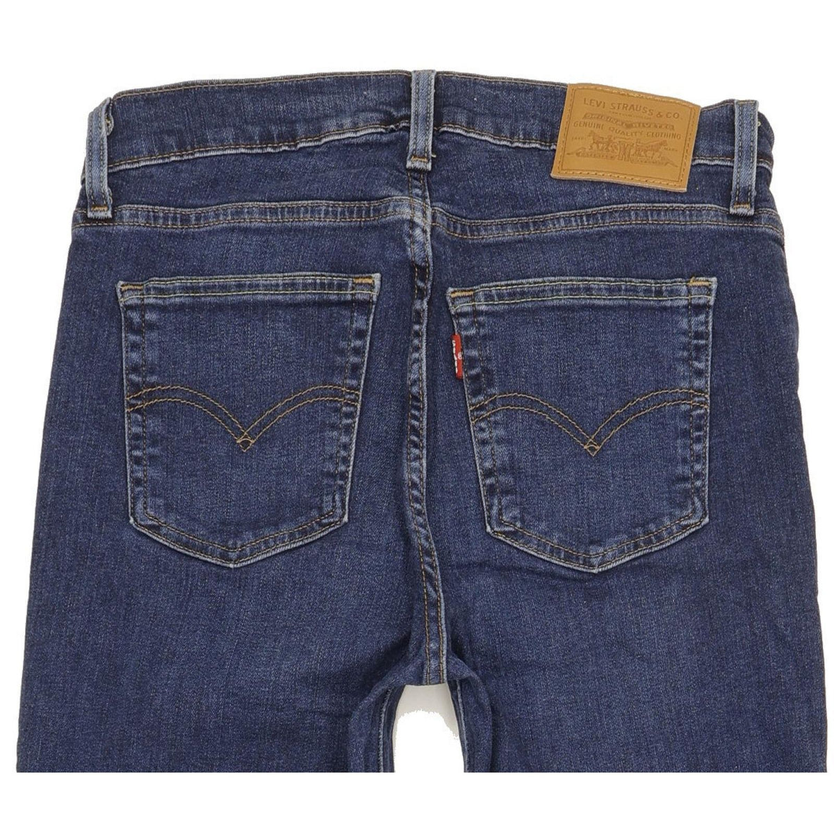 Levi's 724 Women Blue Straight Slim Stretch Jeans W28 L32
