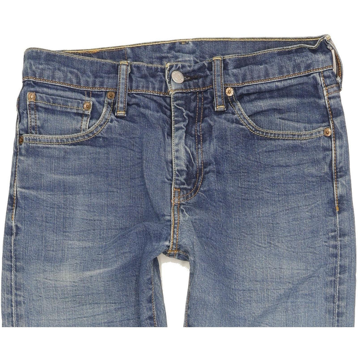 Levi's 508 Women Blue Straight Slim Stretch Jeans W29 L31