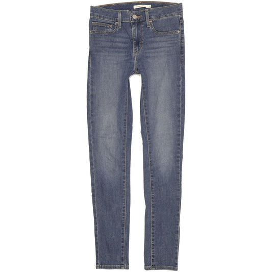 Levi's Slimming Women Blue Skinny Slim Stretch Jeans W26 L30