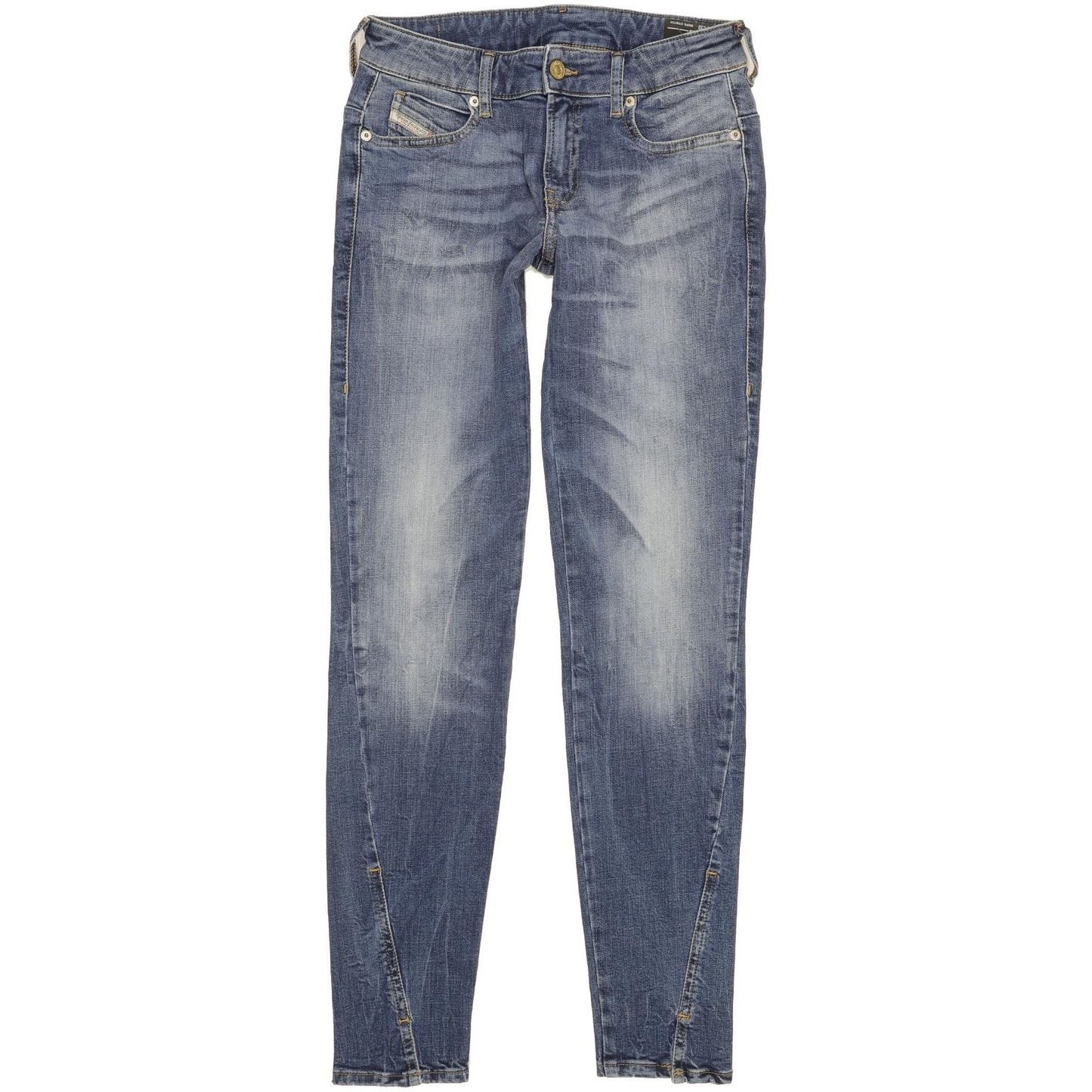 Diesel D-Jevel Women Blue Skinny Slim Stretch Jeans W26 L32