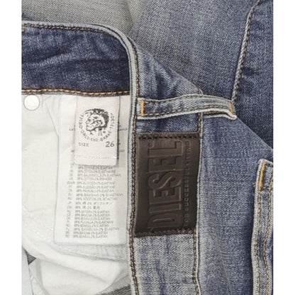 Diesel D-Jevel Women Blue Skinny Slim Stretch Jeans W26 L32