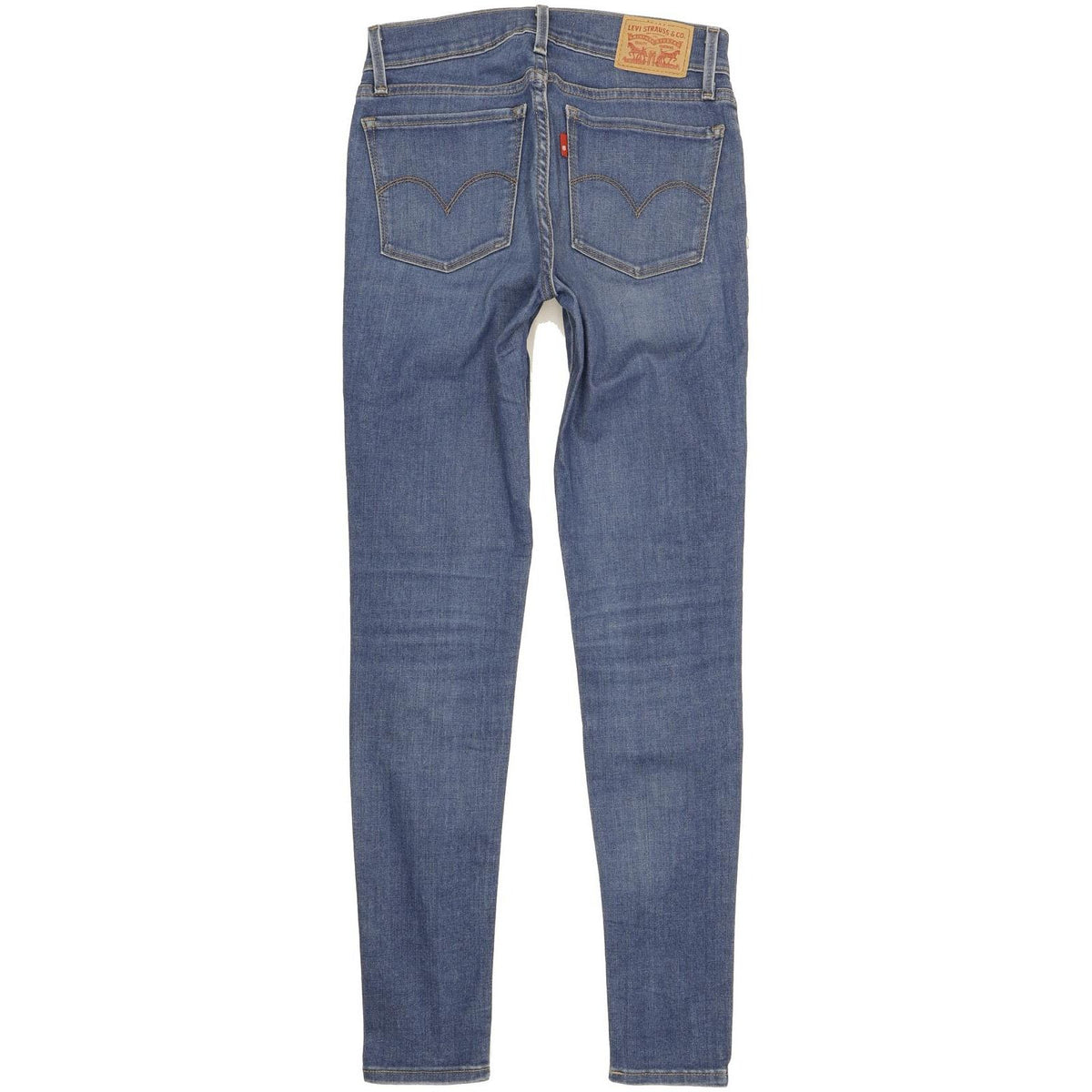 Levi's 710 Super Women Blue Skinny Slim Stretch Jeans W26 L30