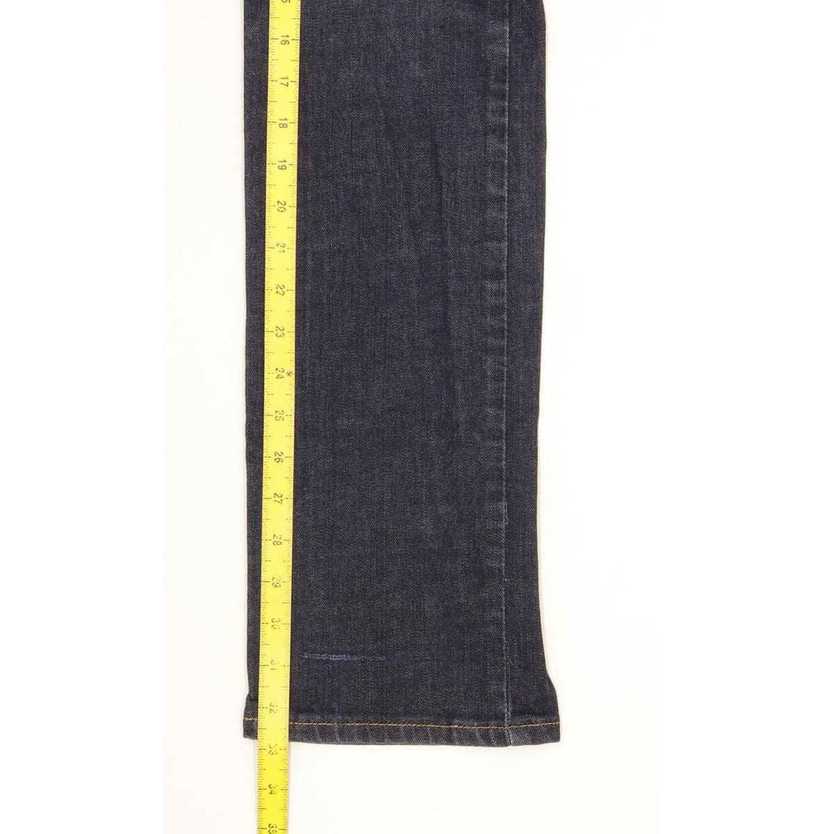 Levi's 627 Women Blue Straight Slim Stretch Jeans W27 L33