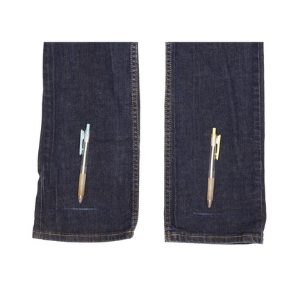 Levi's 627 Women Blue Straight Slim Stretch Jeans W27 L33
