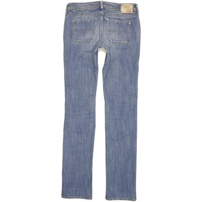 Diesel Lowky 0065S Women Blue Straight Slim Stretch Jeans W30 L34