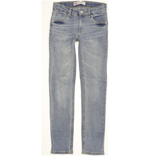 Levi's 510 Kids Blue Skinny Slim Jeans W26 L28