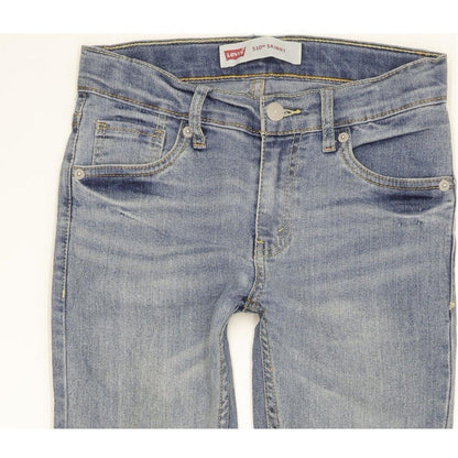 Levi's 510 Kids Blue Skinny Slim Jeans W26 L28