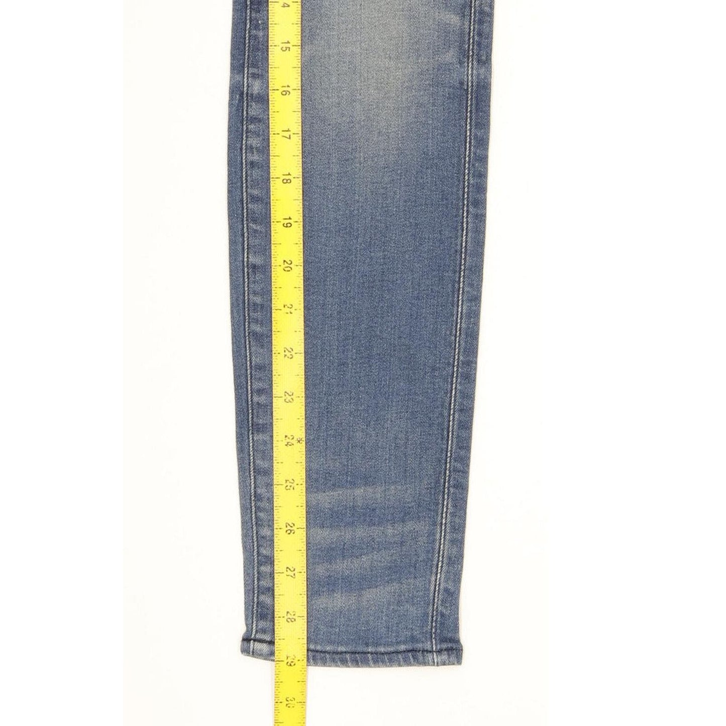 G-Star Lynn Mid Women Blue Skinny Slim Stretch Jeans W26 L29