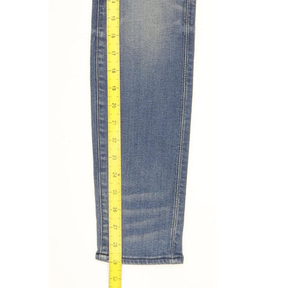 G-Star Lynn Mid Women Blue Skinny Slim Stretch Jeans W26 L29