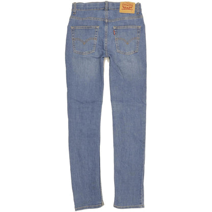 Levi's 512 Kids Blue Tapered Slim Stretch Jeans W26 L29