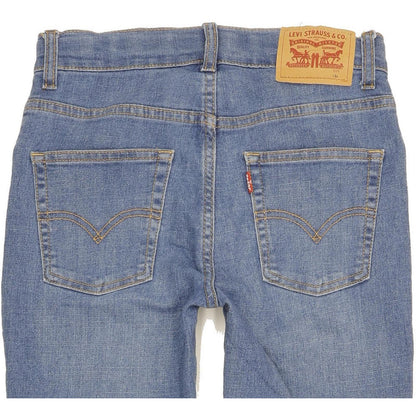 Levi's 512 Kids Blue Tapered Slim Stretch Jeans W26 L29