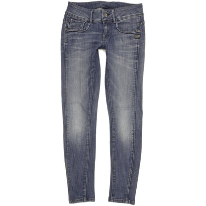 G-Star Midge Cody Women Blue Skinny Slim Stretch Jeans W26 L29