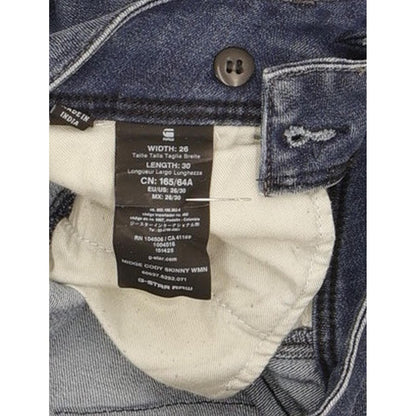G-Star Midge Cody Women Blue Skinny Slim Stretch Jeans W26 L29
