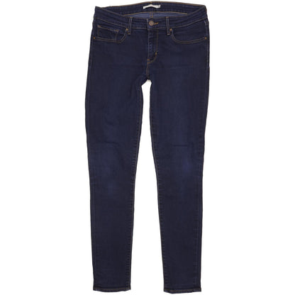 Levi's 711 Women Blue Skinny Slim Stretch Jeans W30 L31