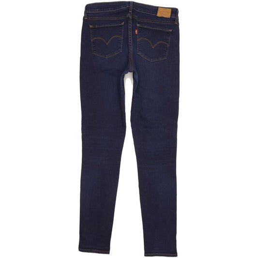Levi's 711 Women Blue Skinny Slim Stretch Jeans W30 L31